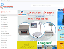 Tablet Screenshot of cokhicongnghiep.com